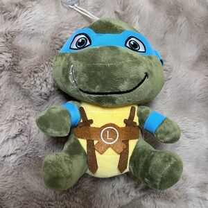 Leonardo plush toy from the Teenage Mutant Ninja Turtles, 8"